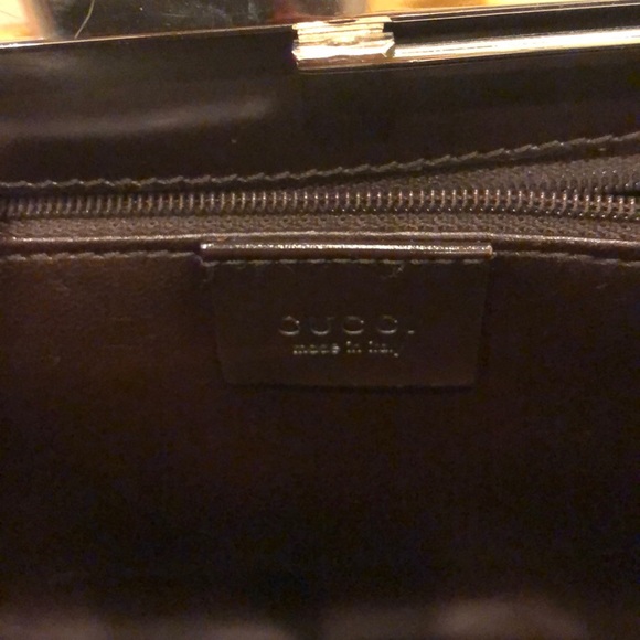 100% authentic Gucci brown leather bag❤️ - Picture 6 of 8